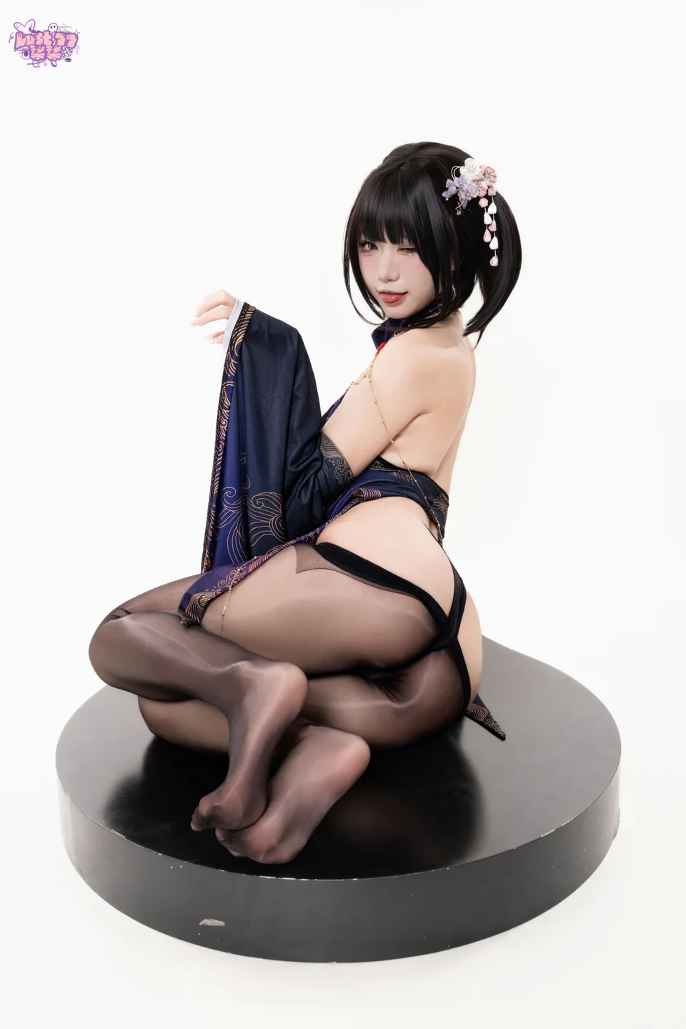 柒柒要乖哦 - No.073 紫电 [69P-756MB] tg@simisebaisi 【丝足阁】025.webp